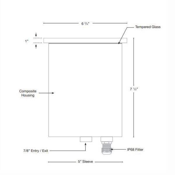 SPJ Lighting BIG-BOPPER-RGBW-40W Well Light 40W RGBW 