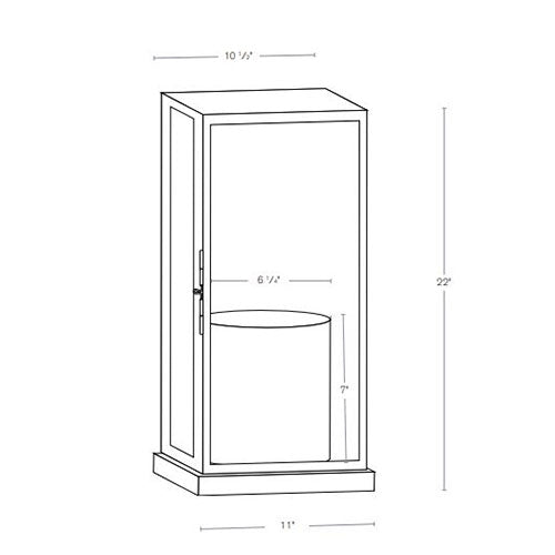 SPJ Lighting SPJ-CPL-24 Medium Base Column Mount Lantern