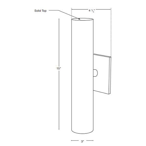 SPJ Lighting SPJ-DL315 Up or Down Wall Mount