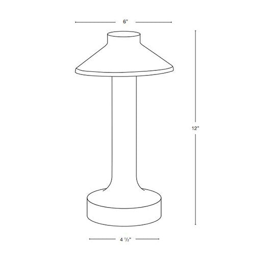 SPJ Lighting SPJ-JTS6 2W Rechargeable Patio-Deck Light