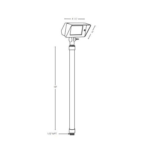 SPJ Lighting SPJ-MWW2-18 LED Path Light