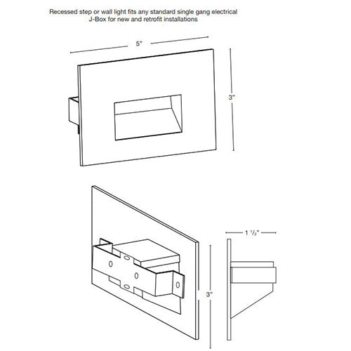 SPJ Lighting SPJ-SGR LED Recessed Light