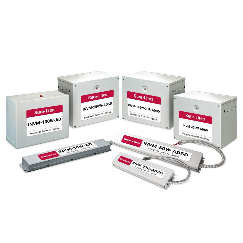Sure Lites Emergency Lighting AutoDim Micro Mini Inverters