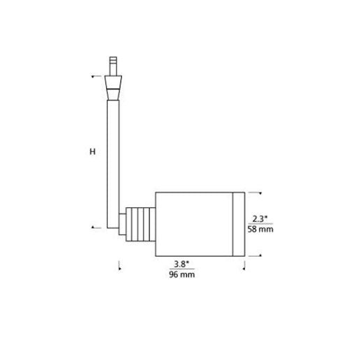 Tech Lighting 700 Tellium LED Head By Visual Comfort