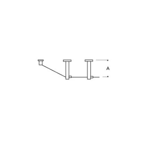Tech Lighting 700KSO Kable Lite Rigid Post Standoff