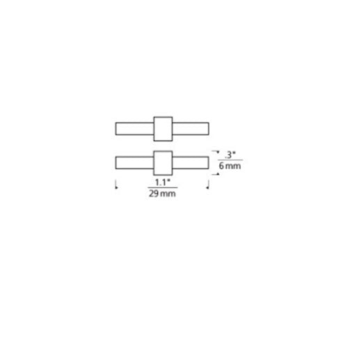 Tech Lighting 700MOCCN Monorail Conductive Connectors