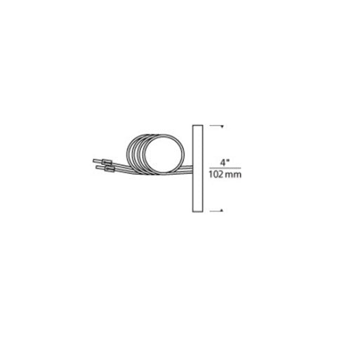 Tech Lighting 700MOPEND Monorail End Power Feed