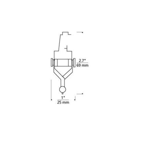 Tech Lighting 700MOPIV Mo-Pivot Head By Visual Comfort