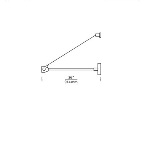 Tech Lighting 700MOPORG2 Monorail Power Outside Rigger