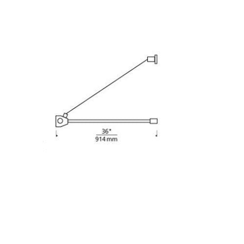 Tech Lighting 700MOSORG Monorail Support Outside Rigger