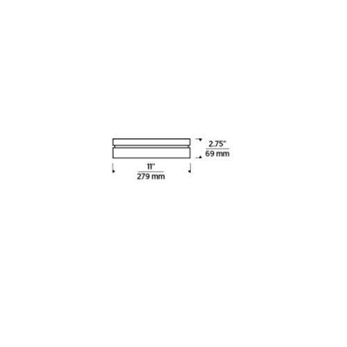 Tech Lighting 700OWCQ Cirque Large Outdoor Wall/Flush Mount By Visual Comfort