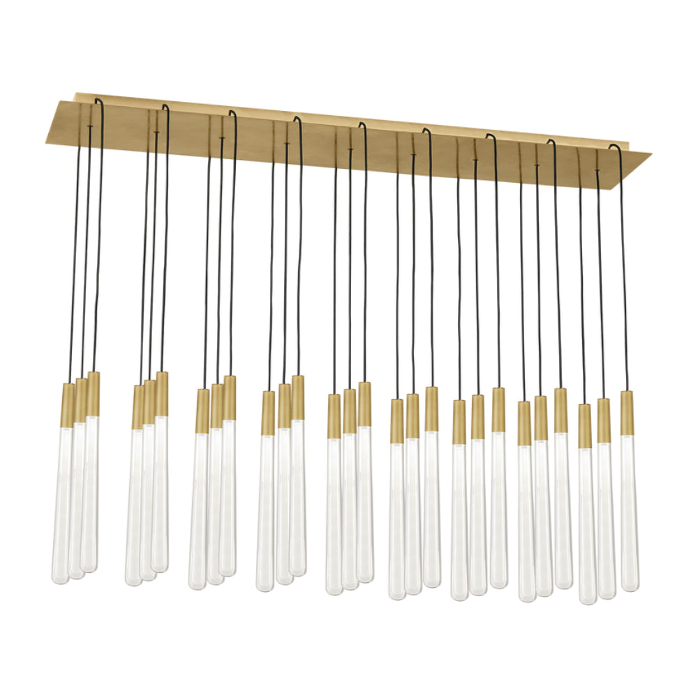 Tech Lighting Pylon Crystal 27 Light Chandelier By Visual Comfort