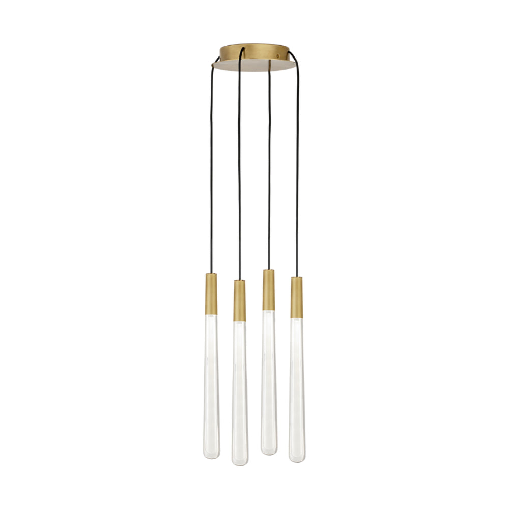 Tech Lighting Pylon Crystal 4 Light Chandelier By Visual Comfort