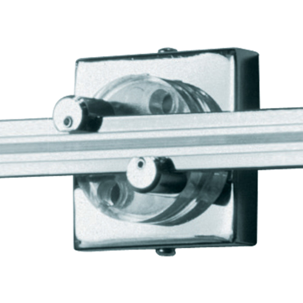 Tech Lighting 700WMOP2SQ Wall Monorail 2" Square Power Feed Canopy Single-Feed By Visual Comfort