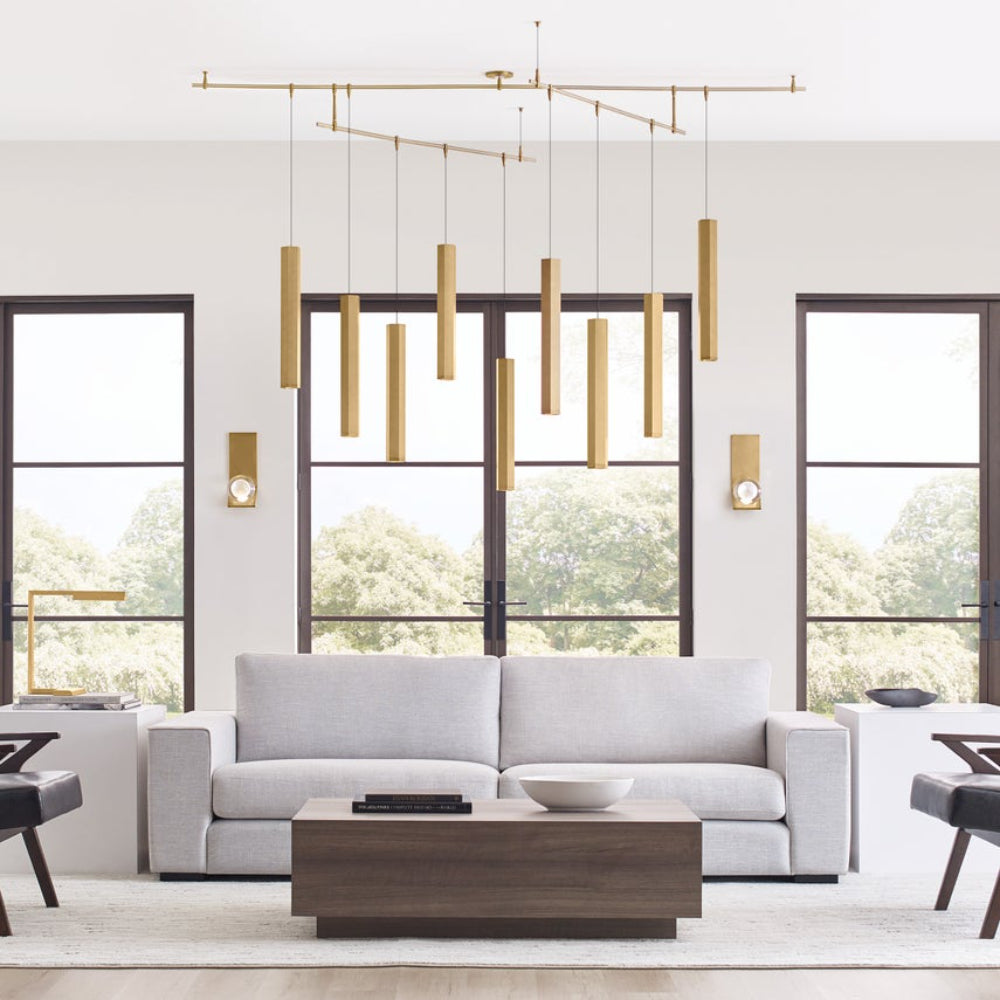 Tech Lighting Blok Large Pendant MonoRail By Visual Comfort 1