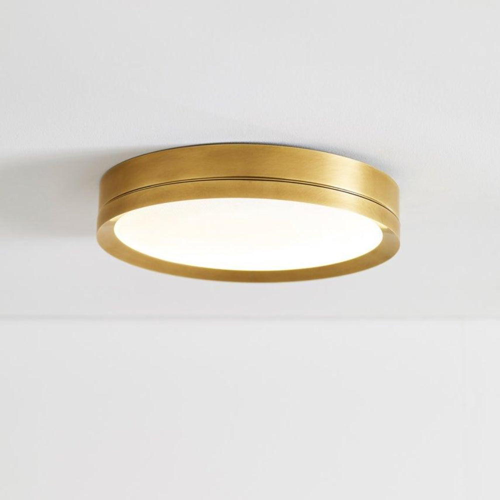 Tech Lighting 700FMFIN Finch Round Flush Mount By Visual Comfort
