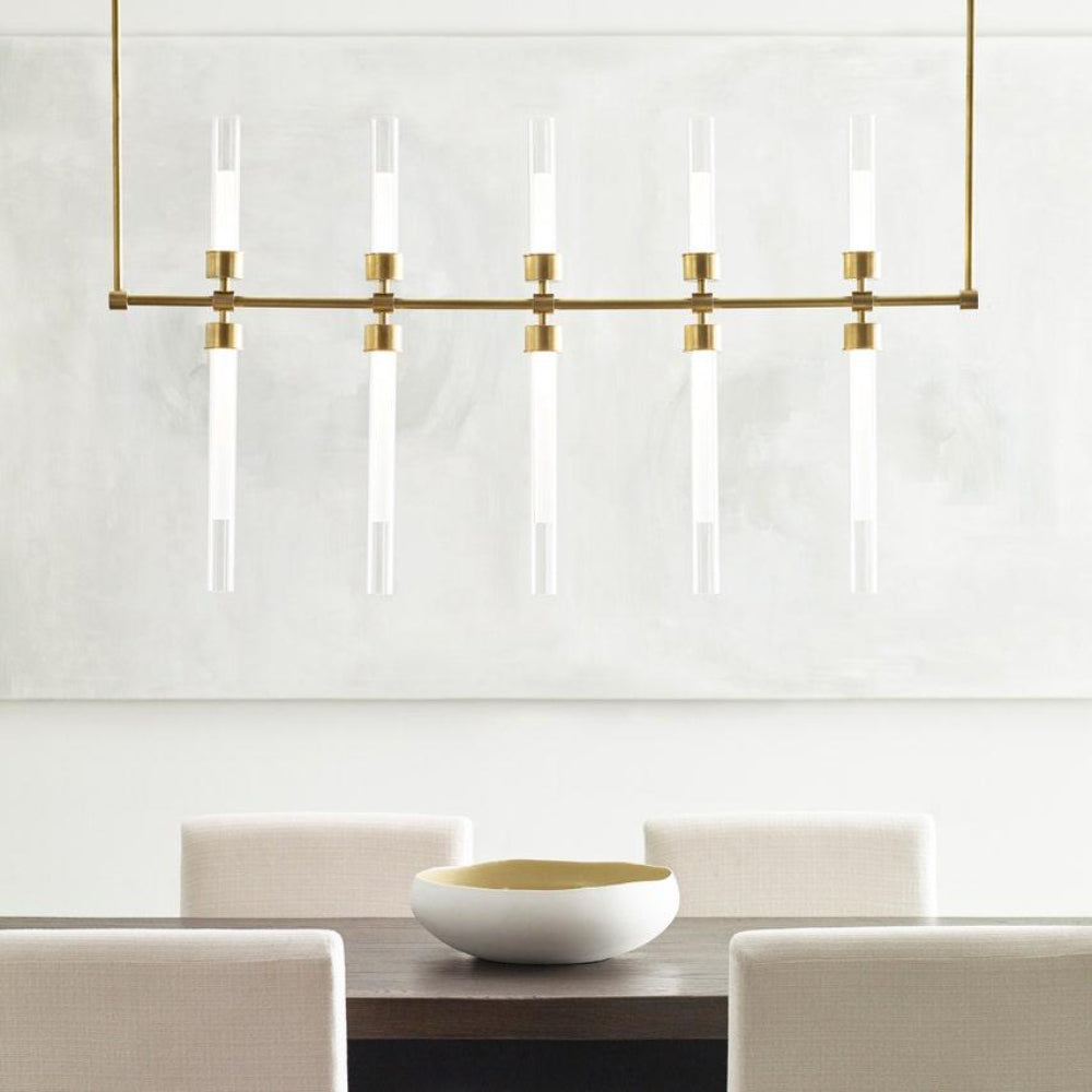 Tech Lighting 700LS Linger 48 Linear Suspension By Visual Comfort