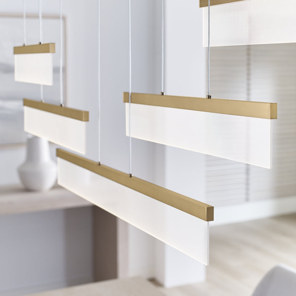 Tech Lighting 700LS Sweep Linear Chandelier