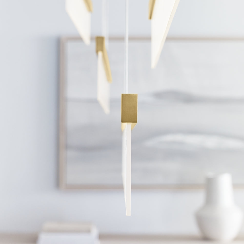 Tech Lighting 700LS Sweep Linear Chandelier