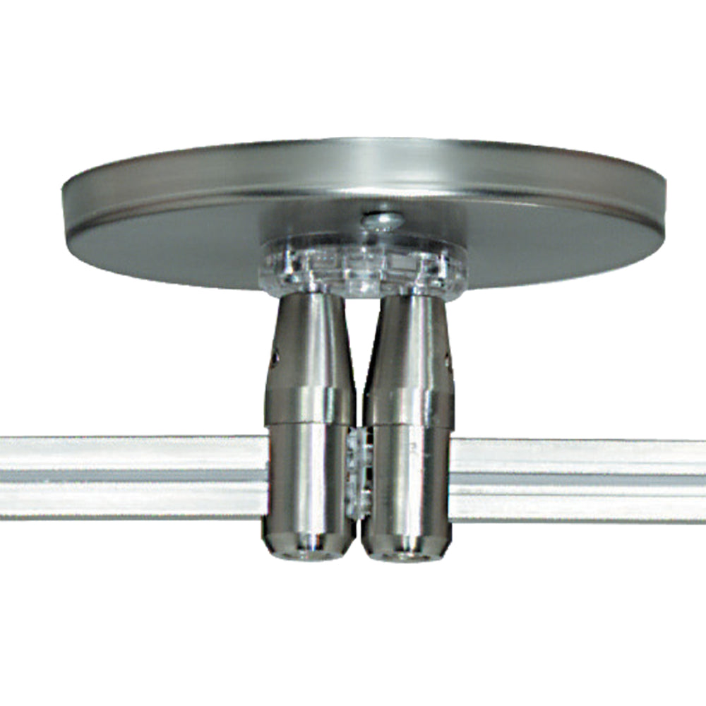Tech Lighting 700MOP4C402 Monorail 4" Round Power Feed Canopy Dual-Feed
