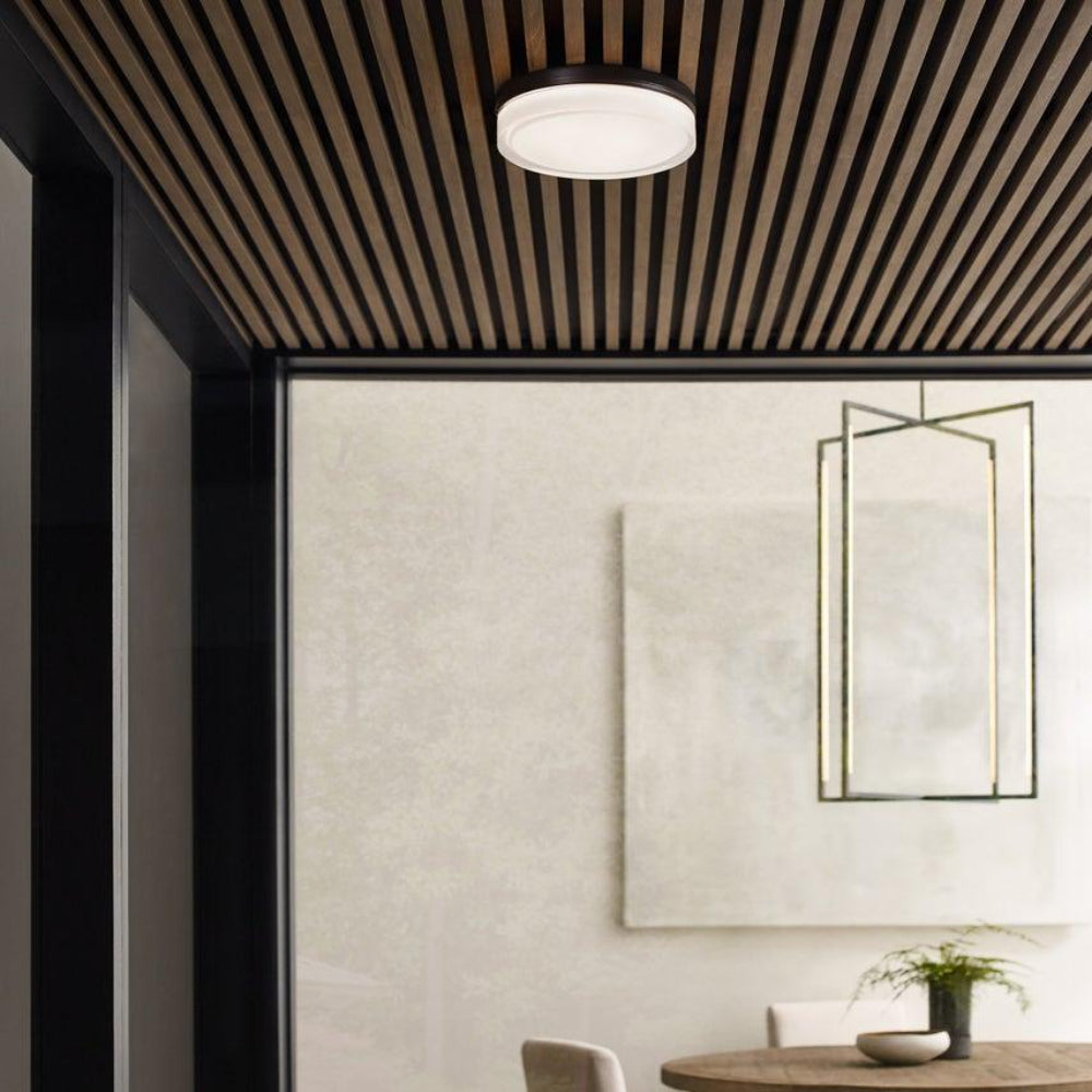 Tech Lighting 700OWCQ Cirque Large Outdoor Wall/Flush Mount By Visual Comfort