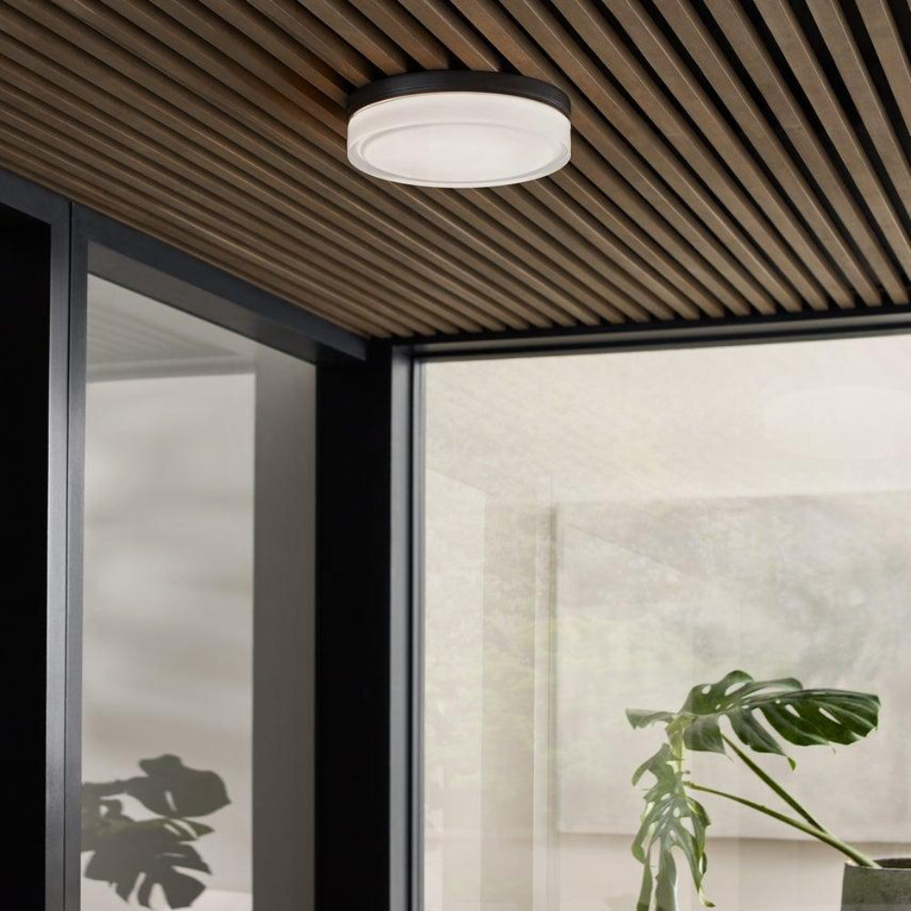 Tech Lighting 700OWCQ Cirque Large Outdoor Wall/Flush Mount By Visual Comfort
