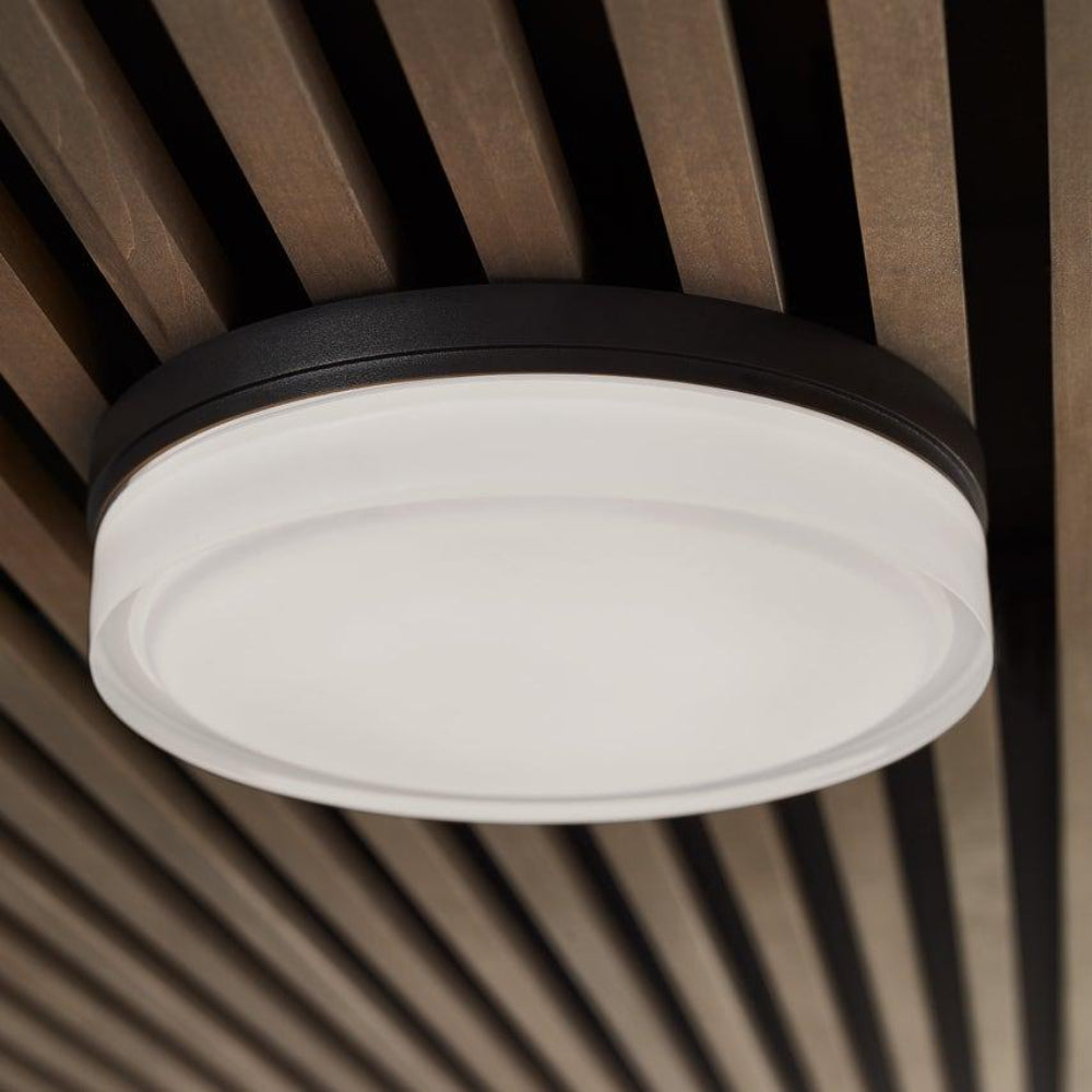 Tech Lighting 700OWCQ Cirque Large Outdoor Wall/Flush Mount By Visual Comfort