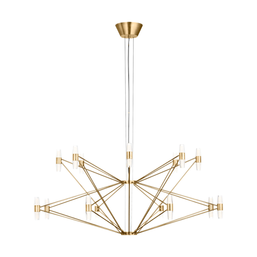 Visual Comfort Lassell Two Tier X-Large Chandelier