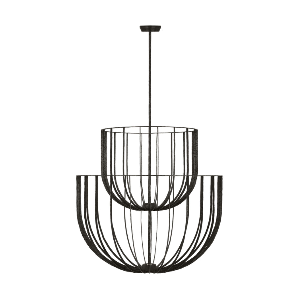 Visual Comfort Sanchi Large Two Tier Chandelier