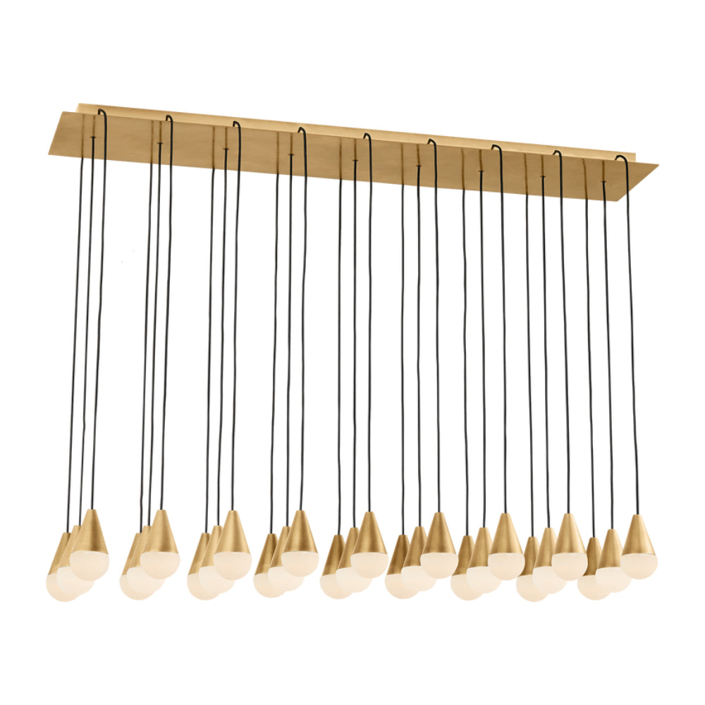 Visual Comfort Cupola Alabaster 27 Light Chandelier