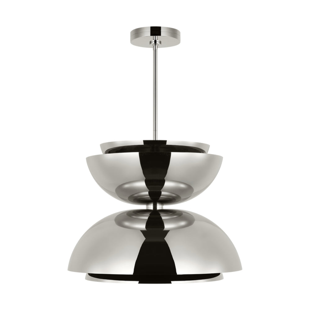 Visual Comfort Shanti X-Large Double Asymmetric Pendant