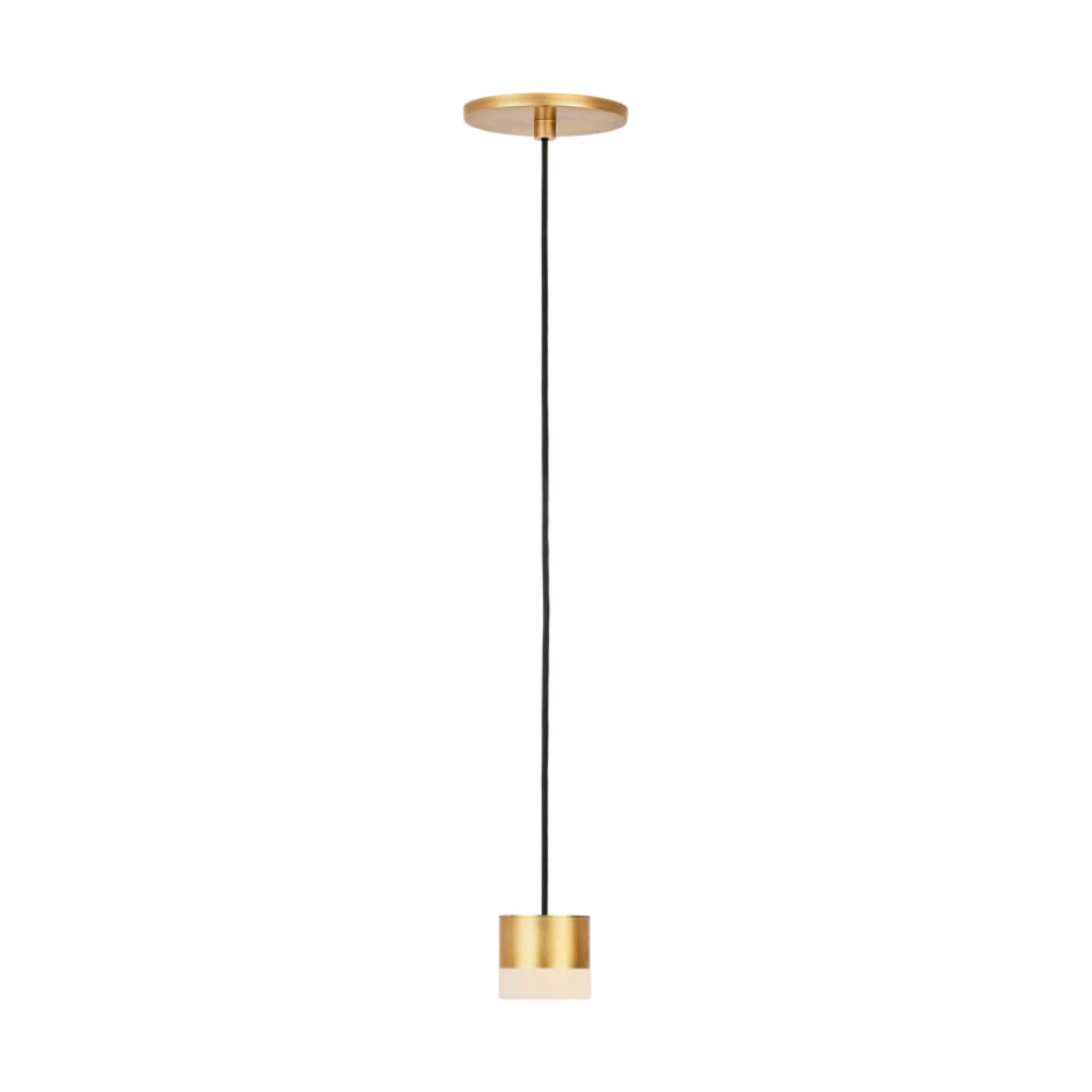 Visual Comfort Gable Alabaster 1 Light Pendant