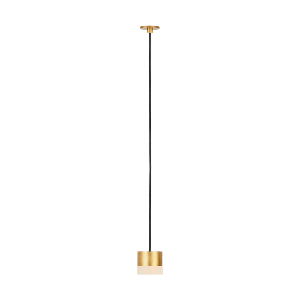 Visual Comfort Gable Alabaster Port Alone Pendant