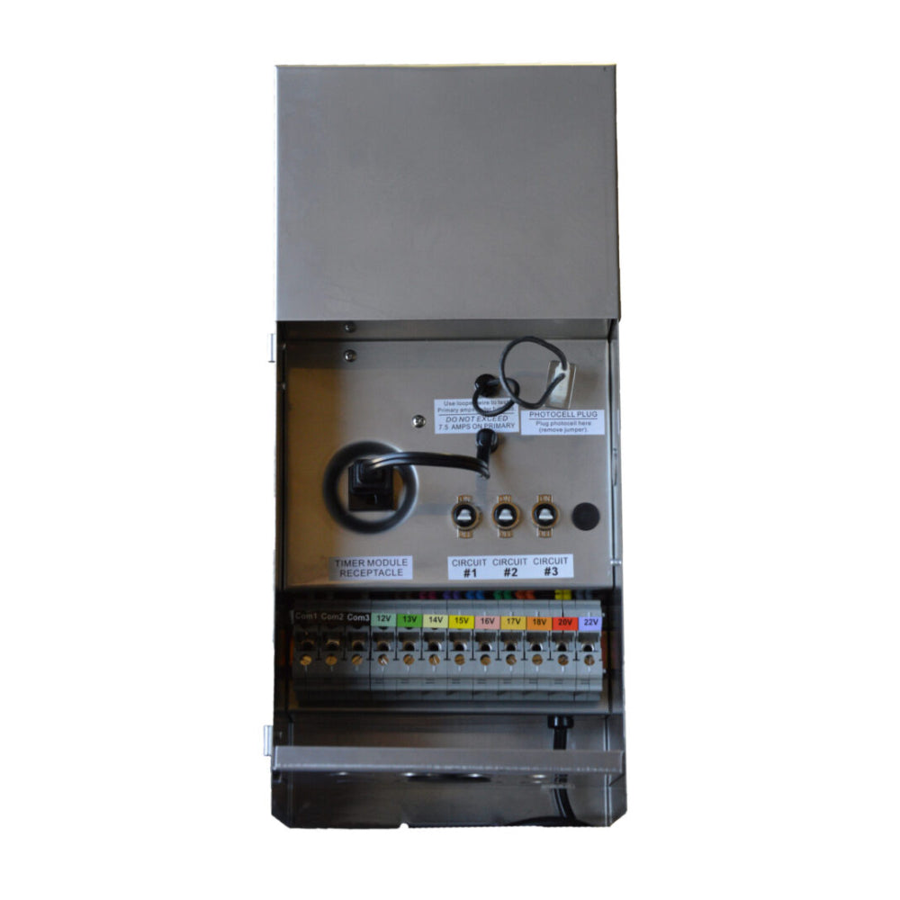 Lightcraft Outdoor TR-600-1222 600W Transformer - Timer and Photo Cell ...