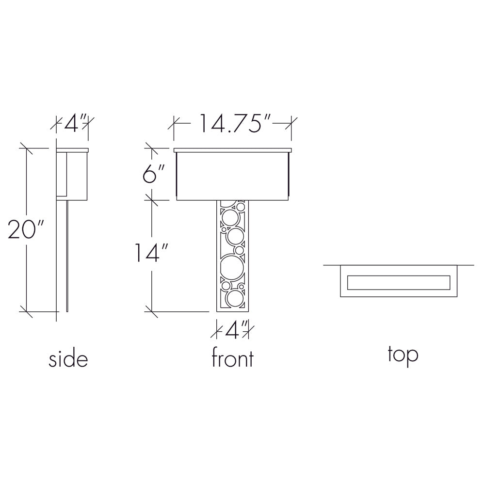 Ultralights Lighting Modelli 15325 ADA Sconce