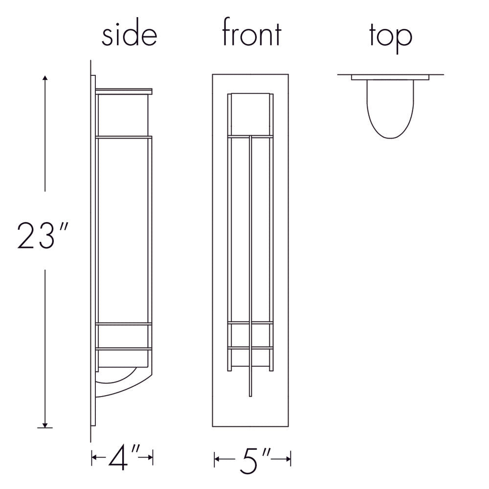 Ultralights Lighting Synergy 11215 Exterior Sconce