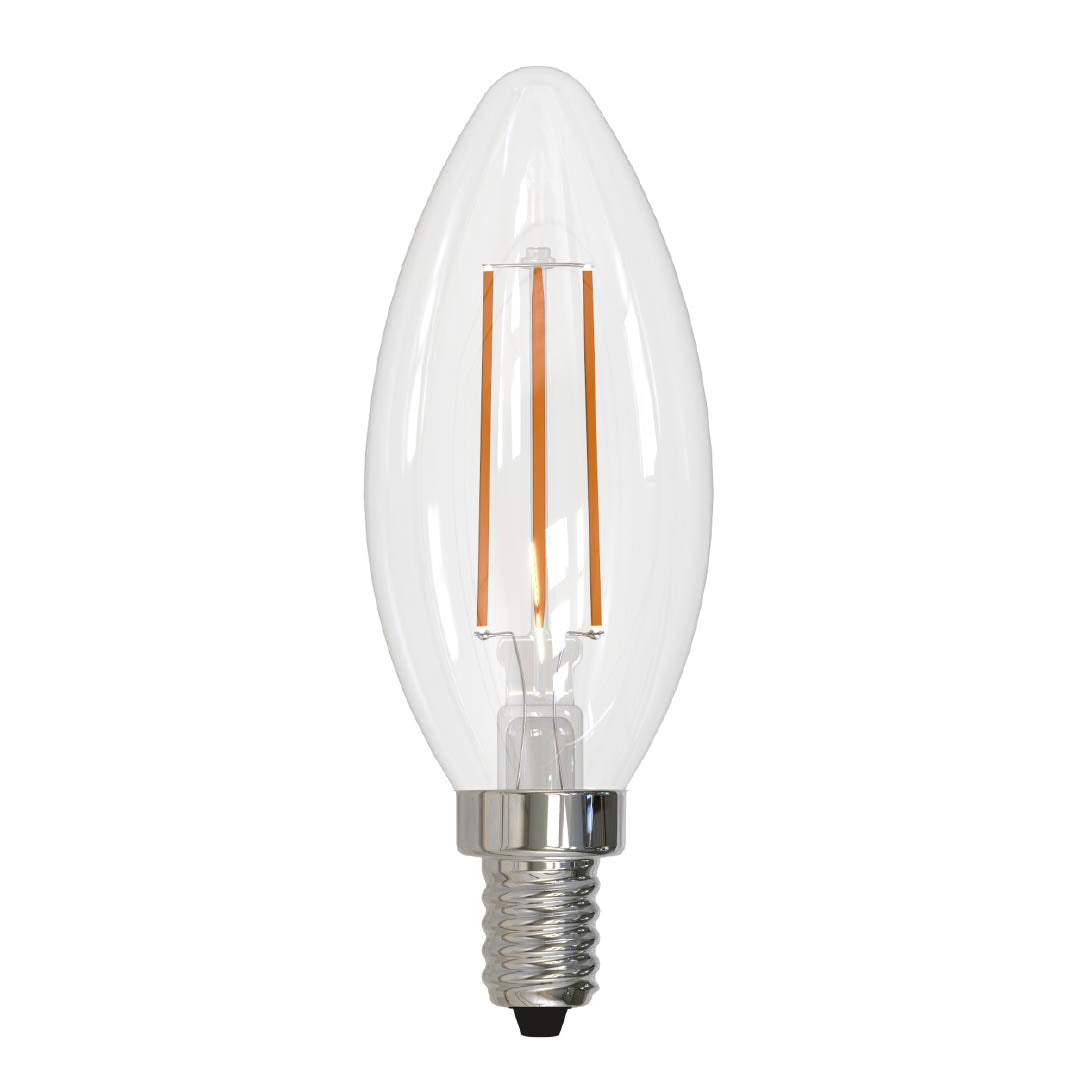 Bulbrite 5W LED B11 2700K FILAMENT E12 Clear ( 4-PACK)