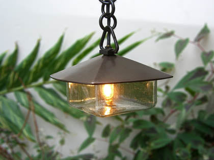 Coe Studios HL-EN Solid Bronze Entryway Hanging Lamp with E27 LED