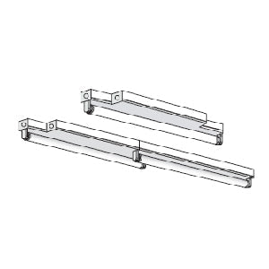 Advantage Environmental Lighting 1ST Series 1 Light Staggered Fluorescent Strip Luminaire