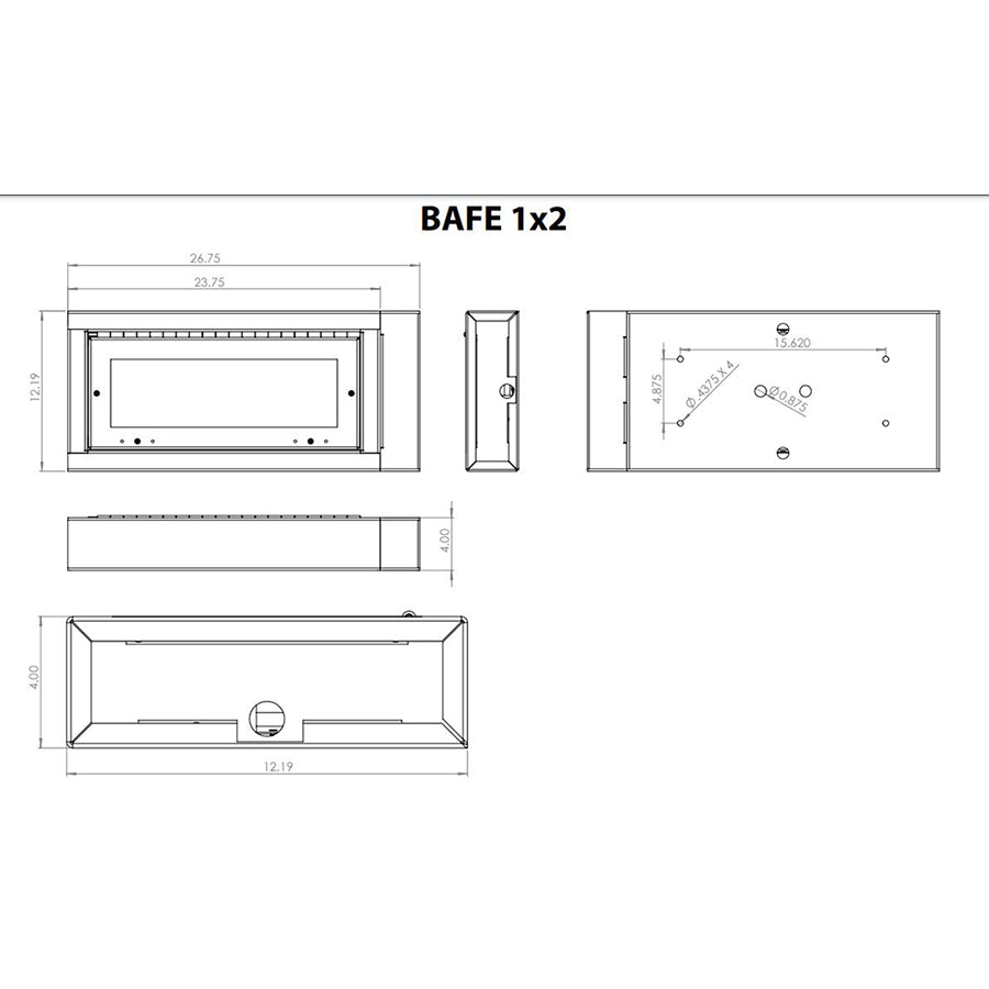 Advantage Environmental Lighting BAFE Surface Mount LED Correctional with Body Extension Ring for Conduit Entry