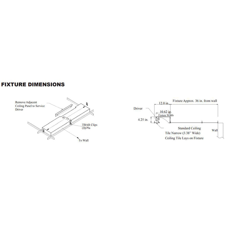 Advantage Environmental Lighting GWW Series Recessed Wall Wash Fluorescent Luminaire