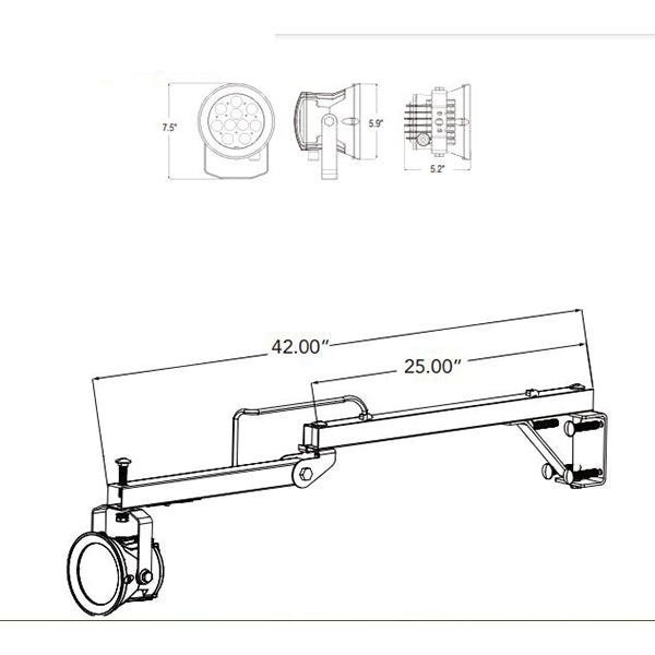 Advantage Environmental Lighting LABDL LED Dock Light