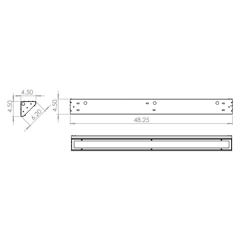 Advantage Environmental Lighting LCF Corner Surface Mount LED Luminaire