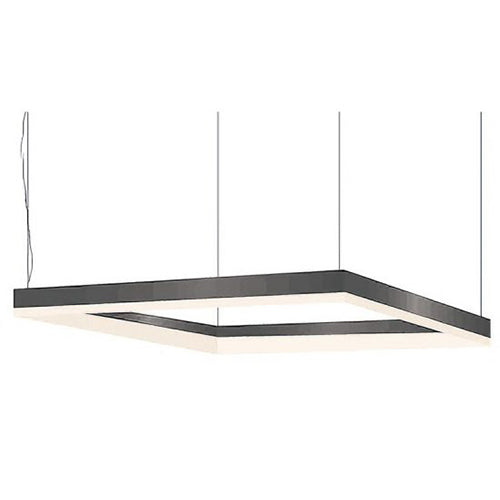 Advantage Environmental Lighting LSDL24DIDA 2.5"x4.5" Linear Square LED Direct/Indirect Aluminum Luminaire