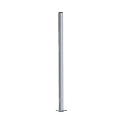 Advantage Environmental Lighting SSRD Straight Steel Round Pole - 3" Pole Size, 10" Height, 11 Gauge Construction