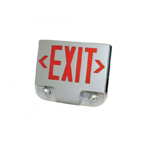 Advantage Environmental Lighting XEM3U Die-Cast Aluminum LED Exit & Emergency Combo