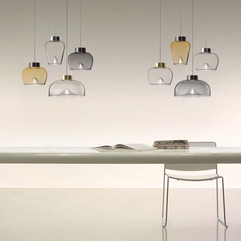 Aella Bold LED Pendant Lamp By Leucos Lighting
