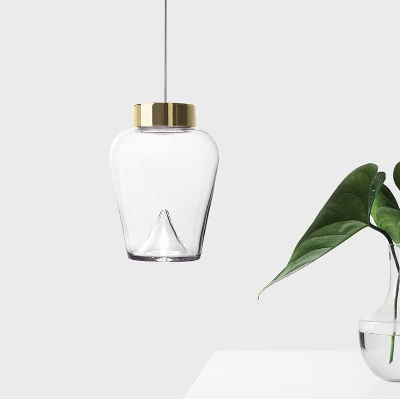 Aella Thin LED Pendant Lamp By Leucos Lighting