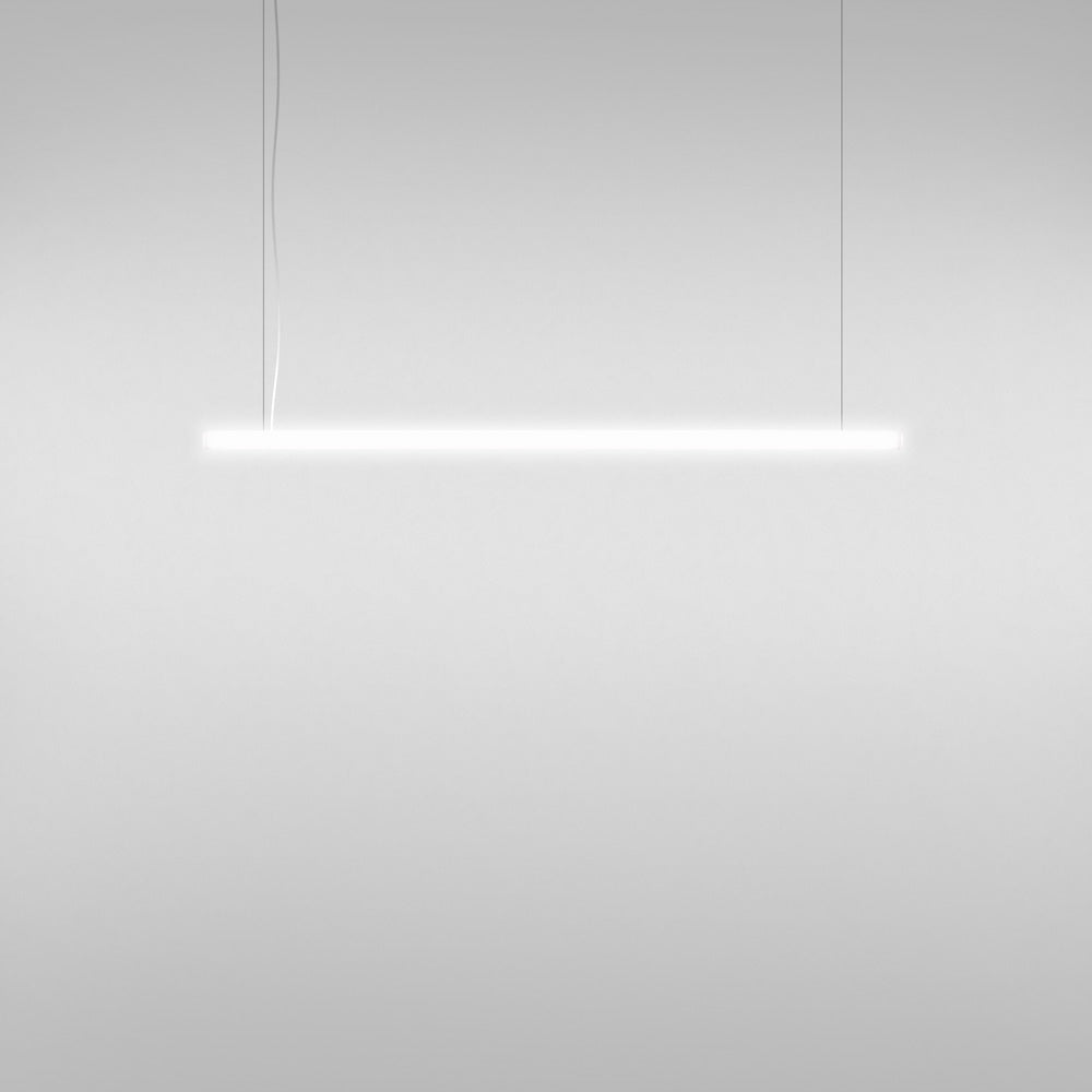 Artemide 12008A Alphabet 120 LED Dimmable White Suspension Light