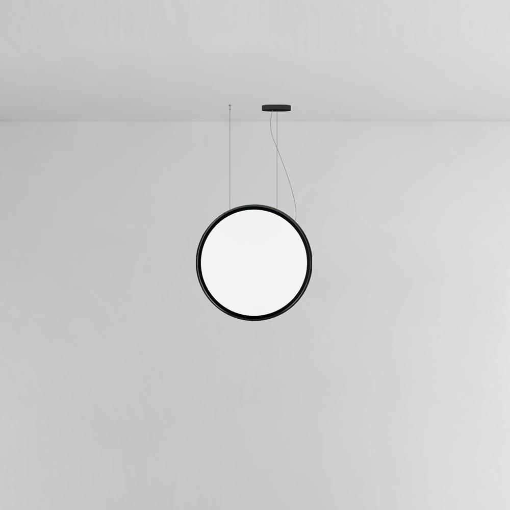 Artemide 1993038A Discovery Vert 100 Suspension LED 62W 30K 90CRI Dimmable 2-Wire/0-10V Black